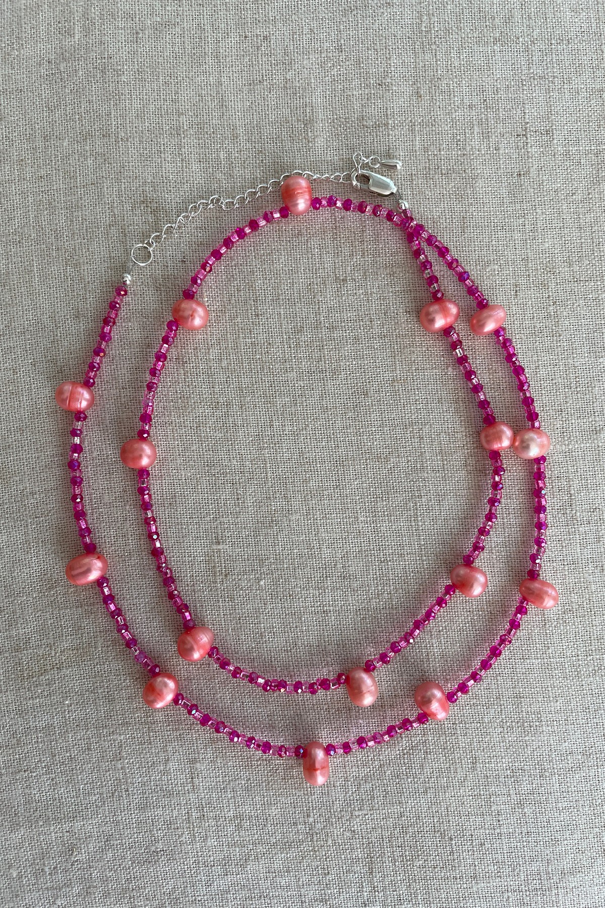 Cat's Cradle Pearl Chain