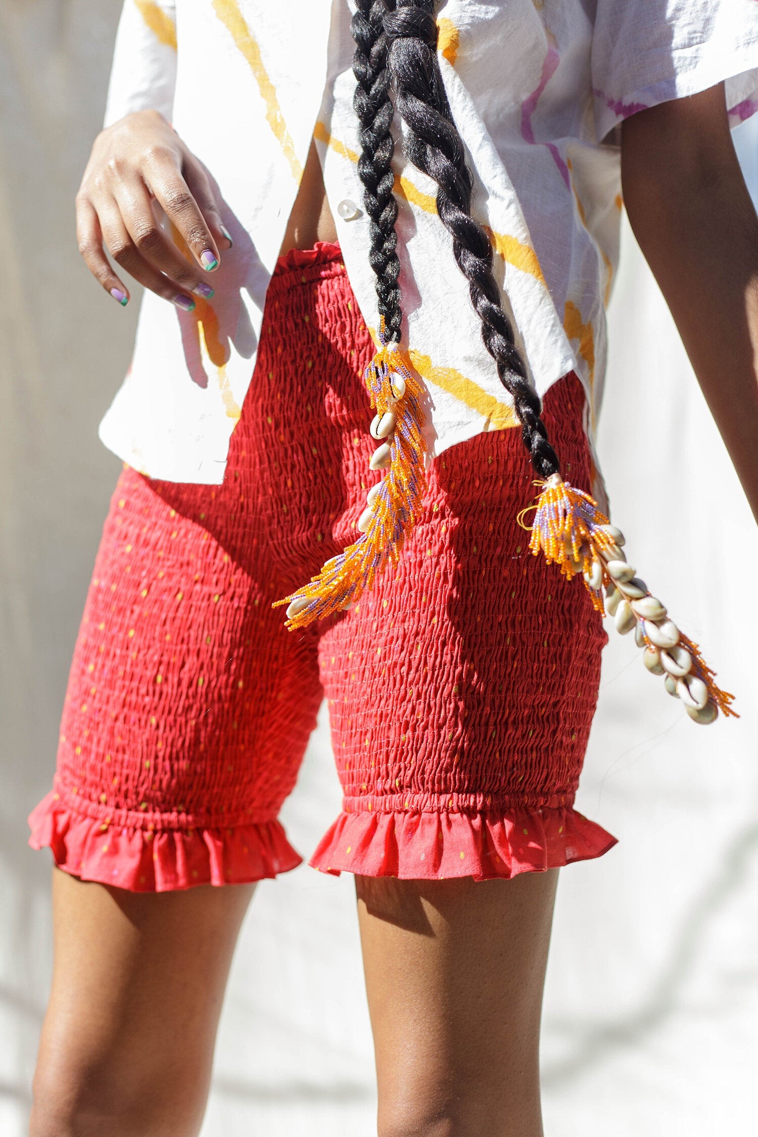 Smocked Shorts