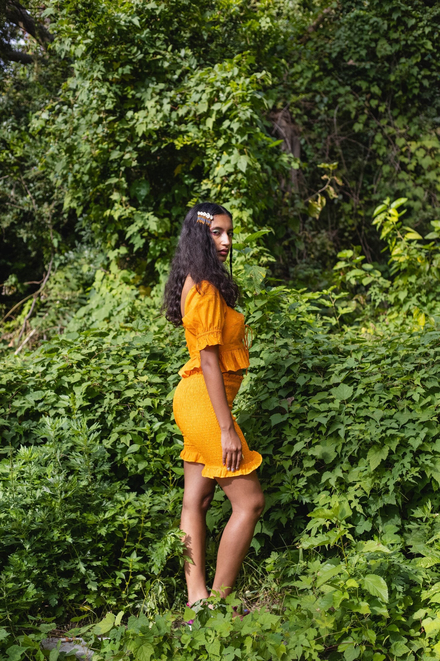 Smocked Shorts