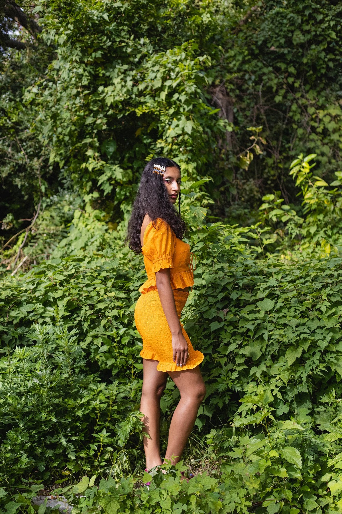 Smocked Shorts