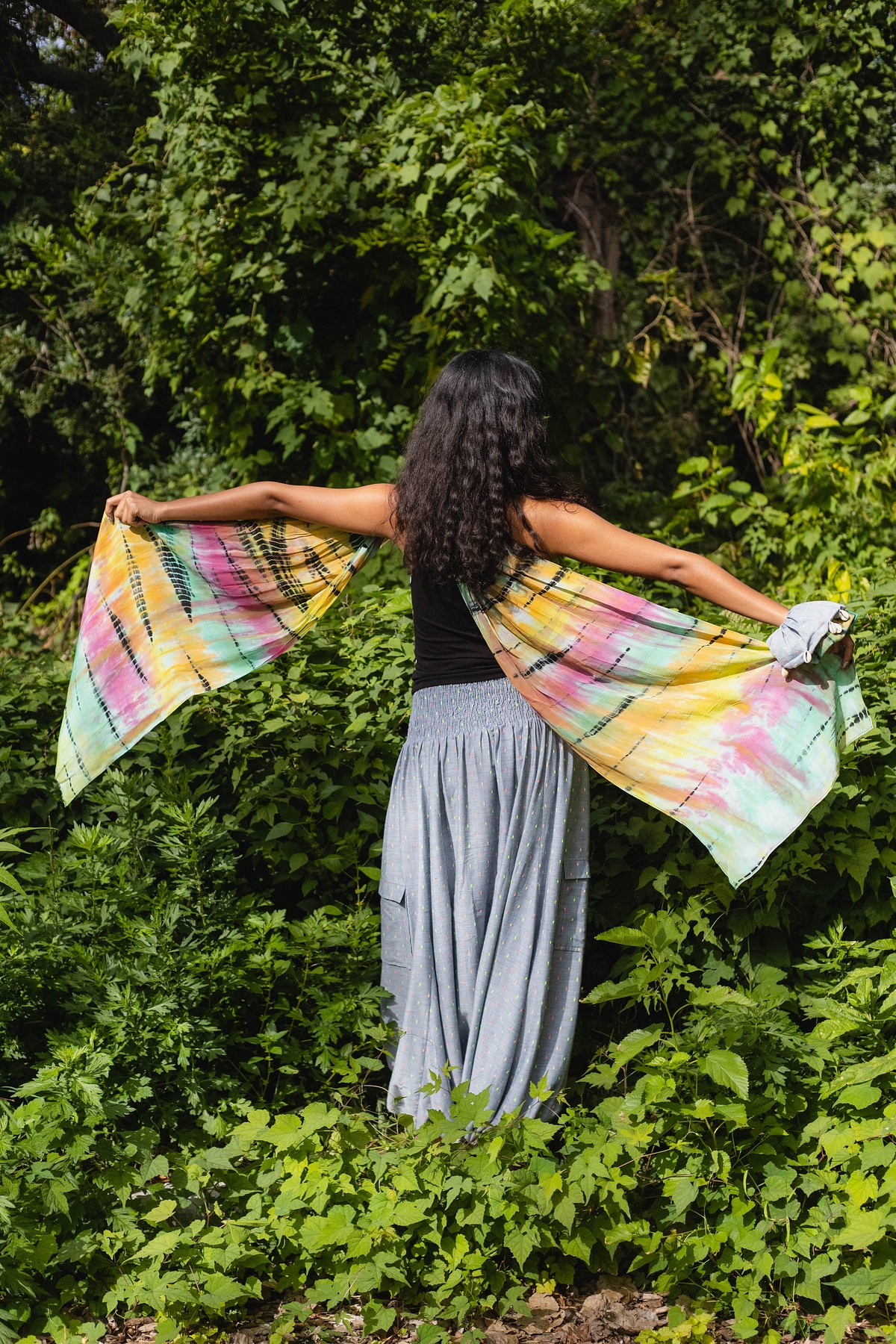 Divya Top in Night Rainbow