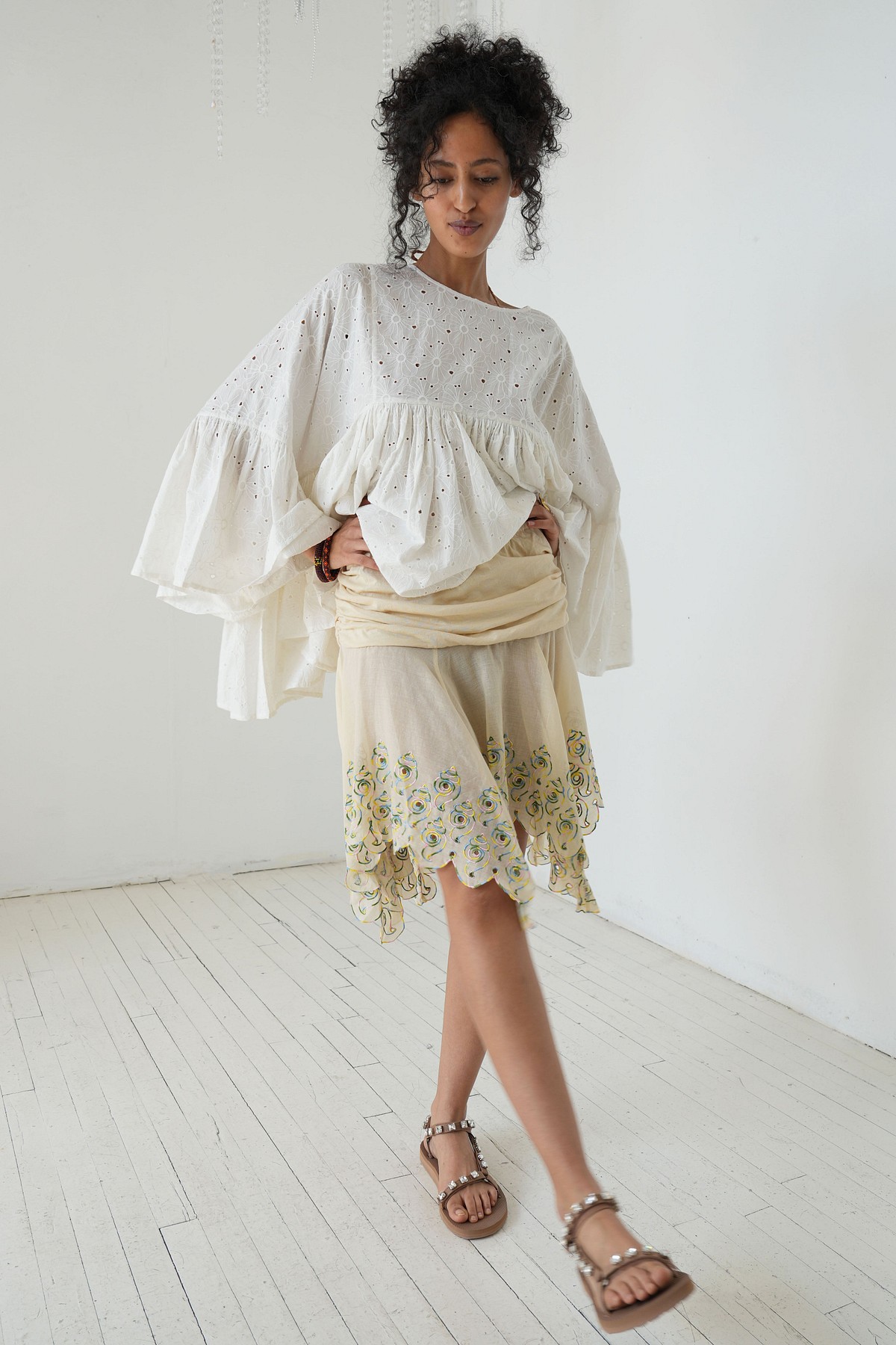 Twirl Foldover Skirt - abacaxi