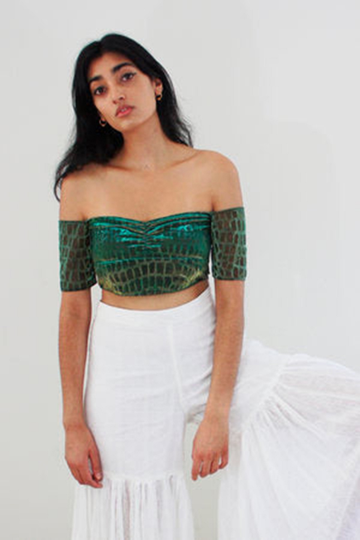 Mermaid Mesh Top