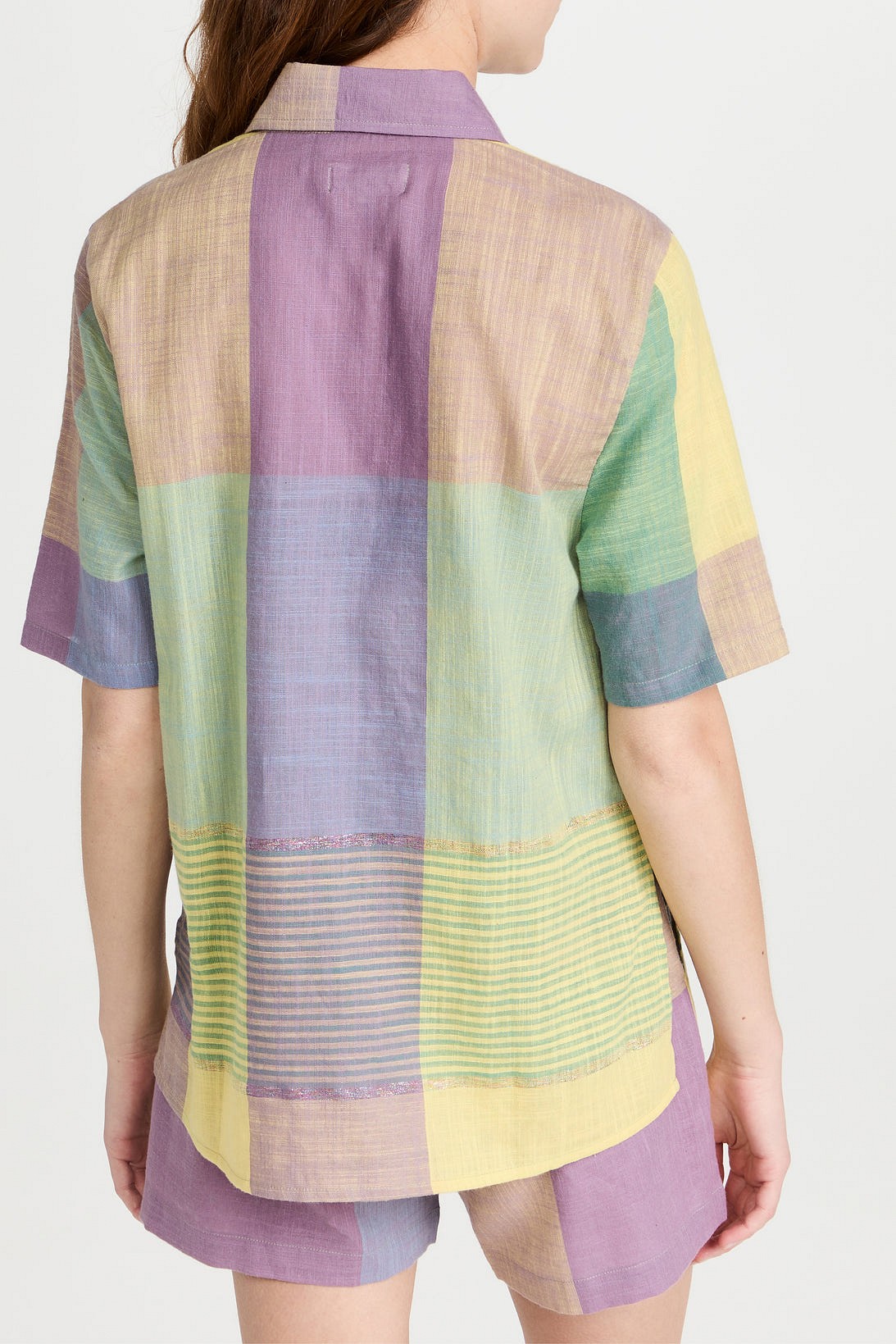 Scarf Hem Unisex Shirt