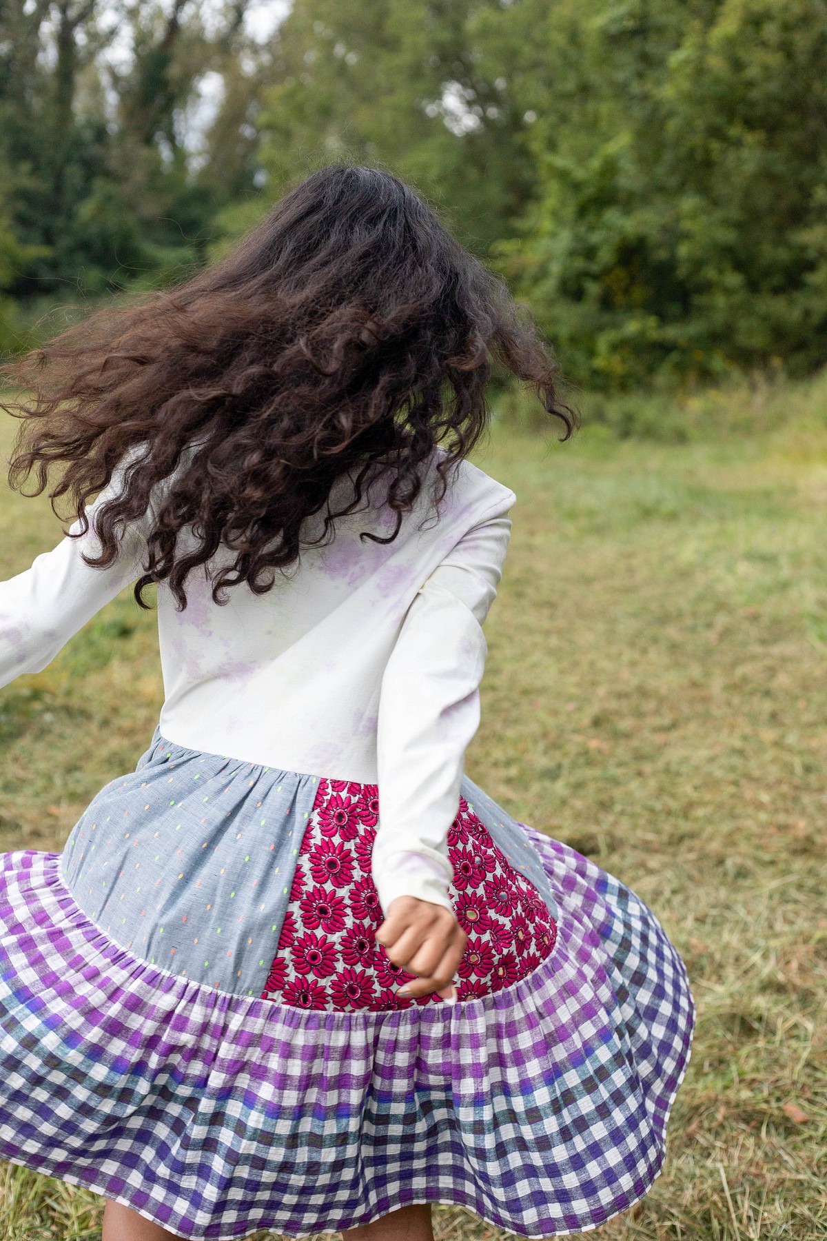 Patchwork Tee Dress