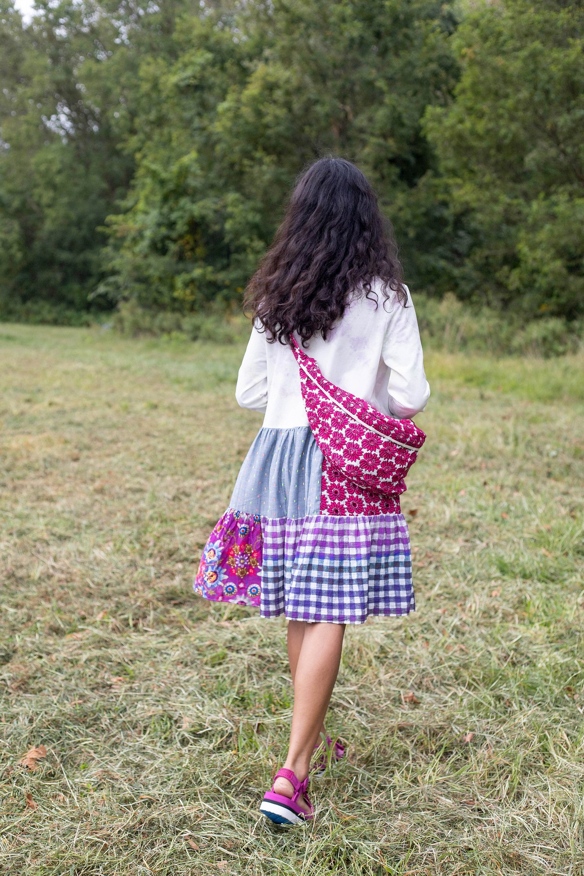 Patchwork Tee Dress