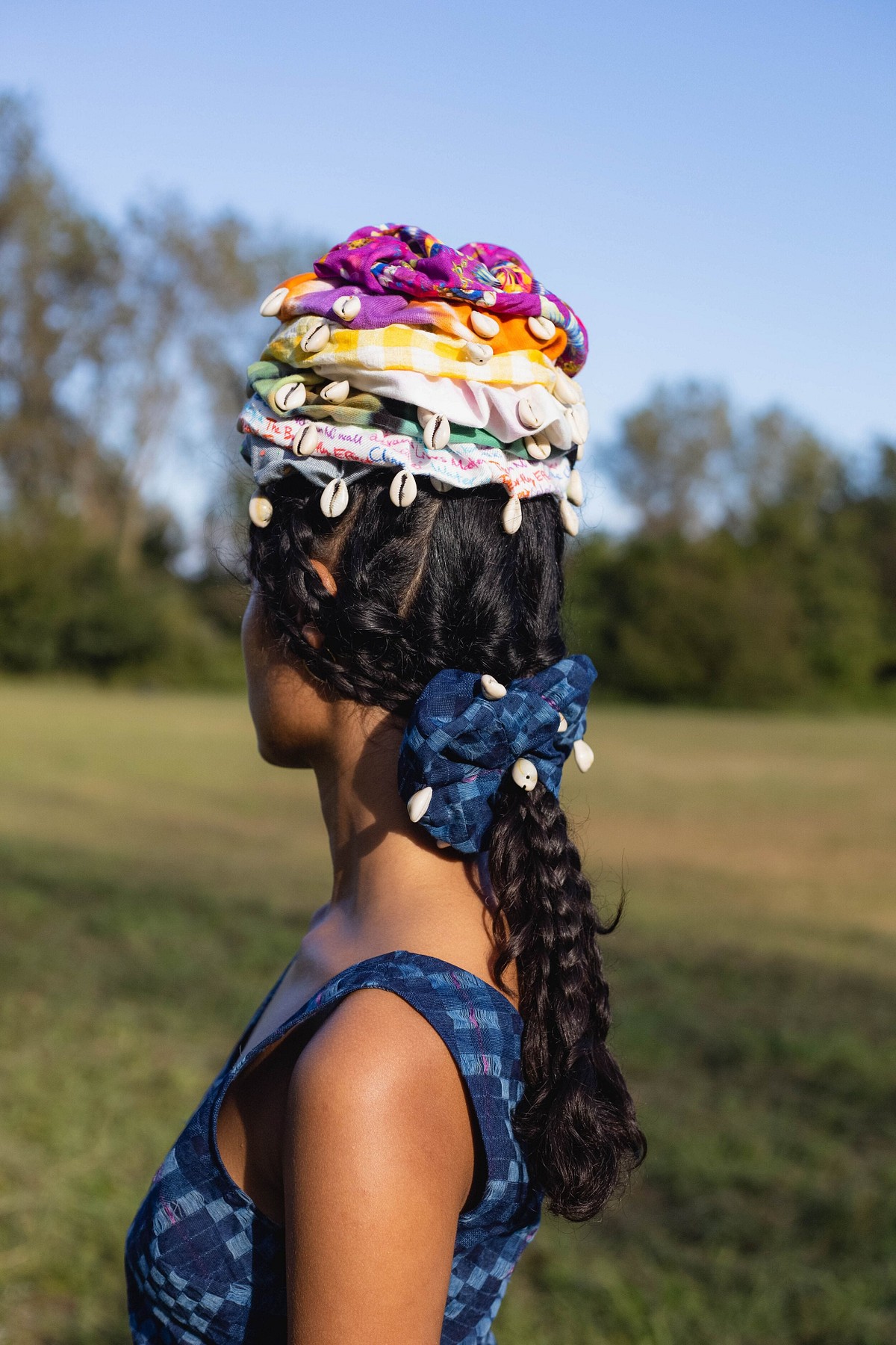 Seashell Scrunchies