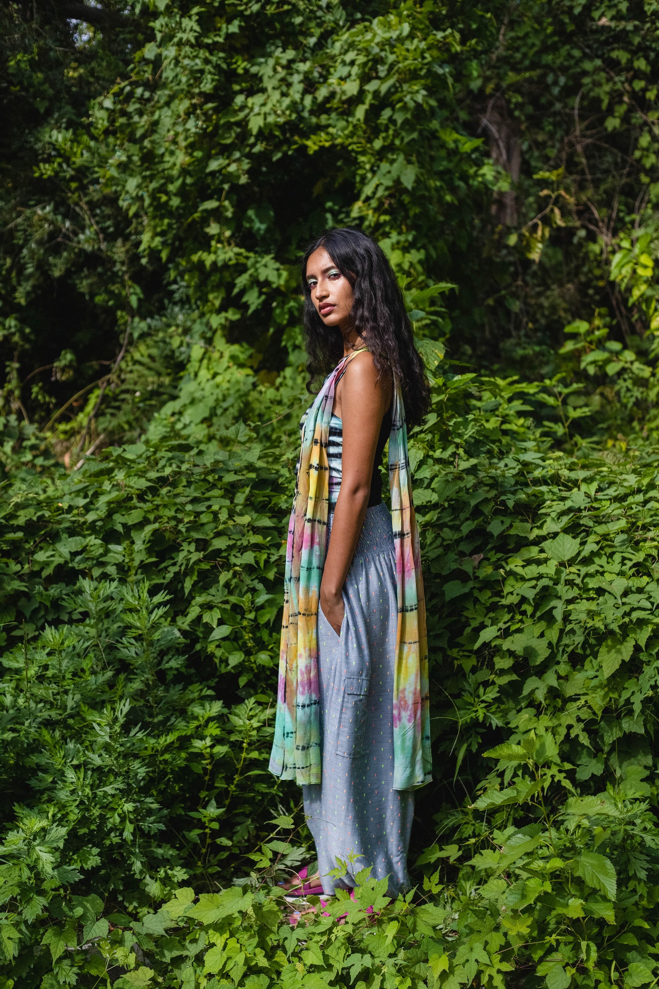 Divya Top in Night Rainbow