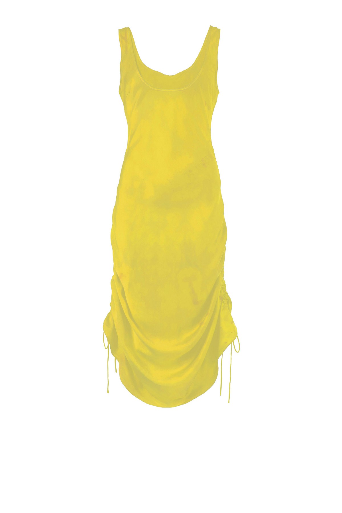 Turmeric-Dyed Silk Slip Dress