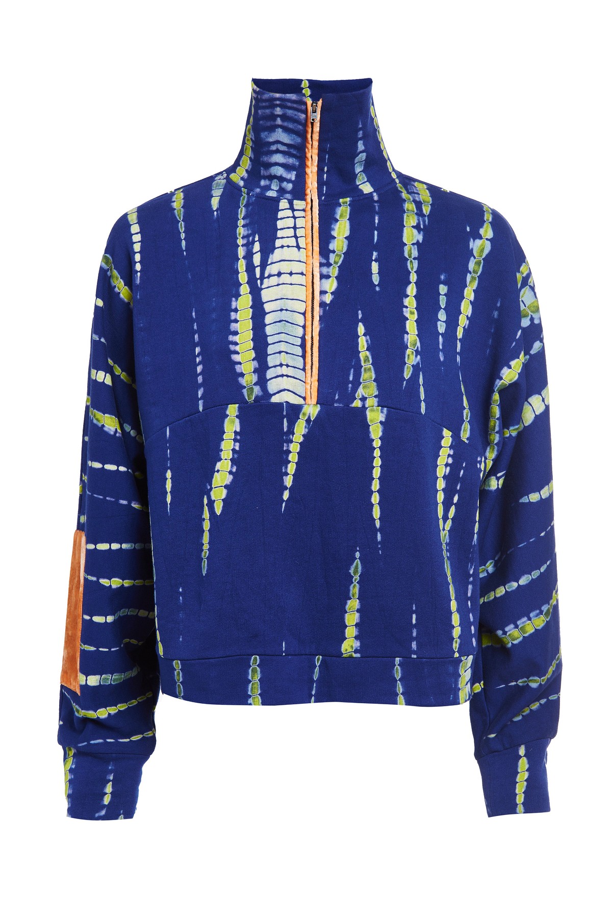 Tie-Dye Half-Zip Pullover