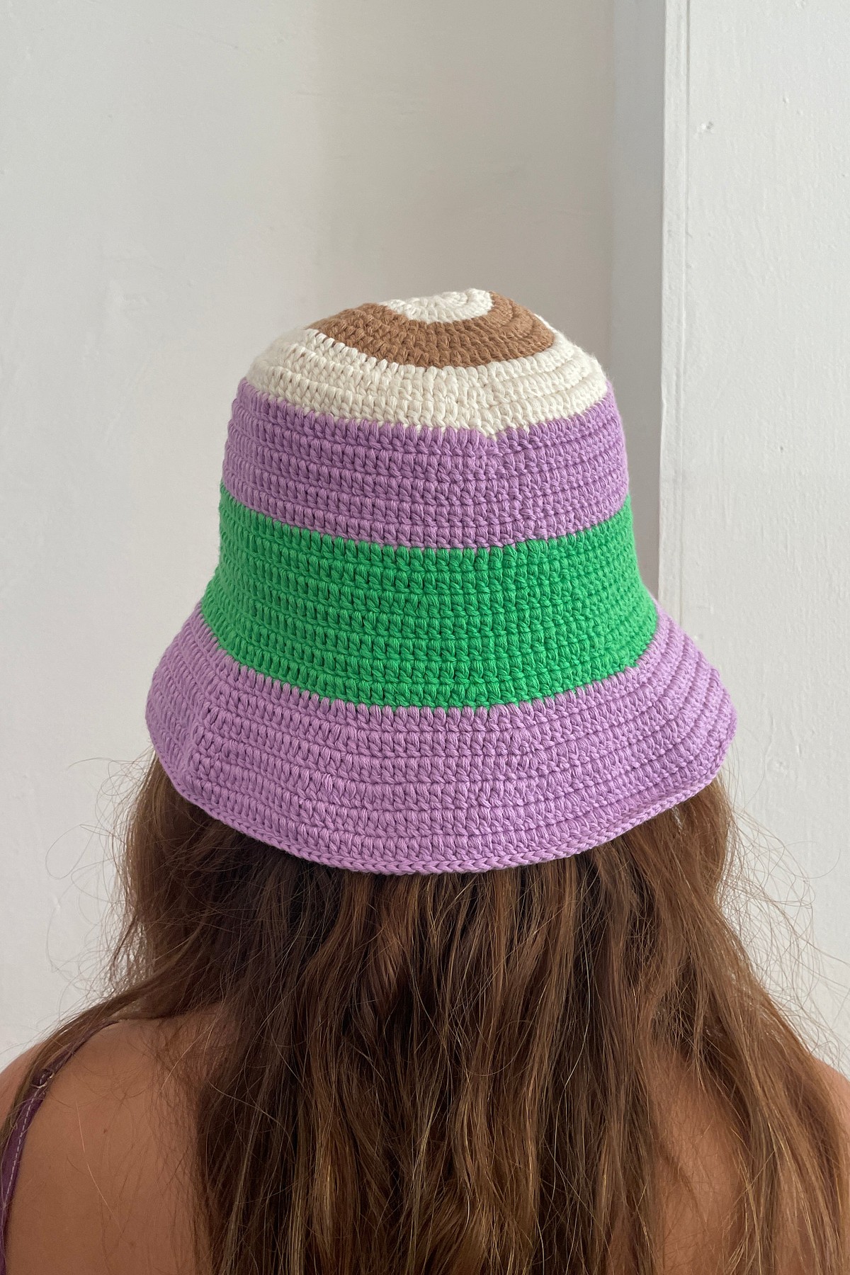 Double crochet bucket hat